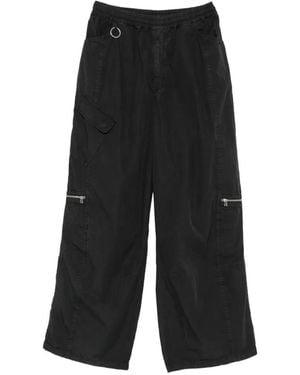Etudes Studio Zip-Detail Trousers - Black