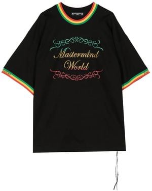 MASTERMIND WORLD Rasta ロゴ Tシャツ - ブラック