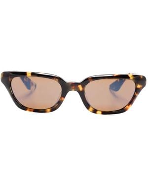 Oliver Peoples Lunettes De Soleil 1983C À Monture Papillon - Natural
