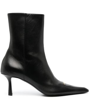 Alexander Wang Stivali Viola 77Mm - Nero