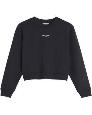 Maison Kitsuné Sweater Met Logoprint - Blauw