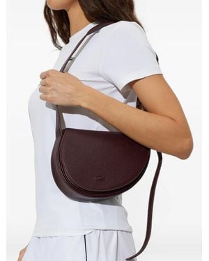 Lacoste Small Racket Smash Court Shoulder Bag - White