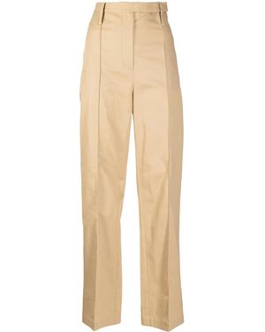 Oroton Straight-Leg Tailored Trousers - Natural