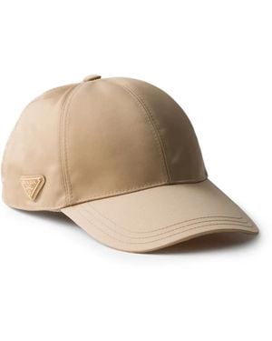Prada Re-Nylon Baseball Cap - Natural