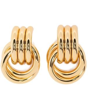 Heaven Mayhem Knot Mini-Oorbellen - Metallic