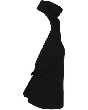 KHAITE Rone Halterneck Top - Black