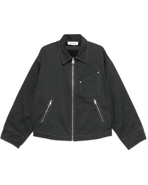 Etudes Studio Zipped Boxy Jacket - Black