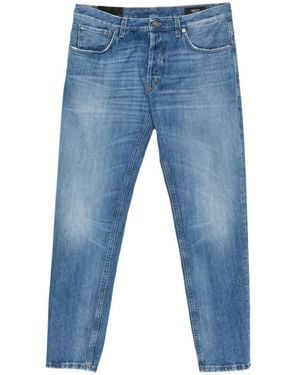 Dondup Vaqueros Rectos Brighton Con Efecto Degradado - Azul