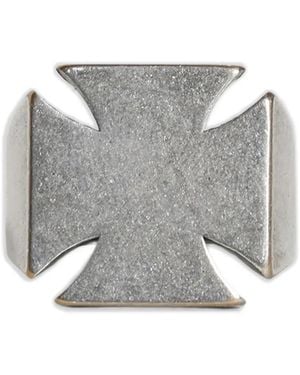 Vetements Cross Ring - Grey
