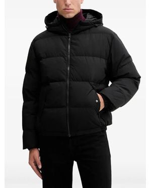 Benetton Jack Met Capuchon - Zwart