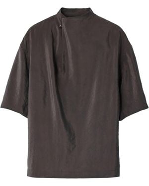 Lemaire Soft Collar Top - Gray