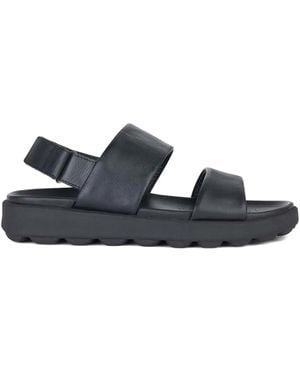 Geox Sandalen aus Leder - Blau
