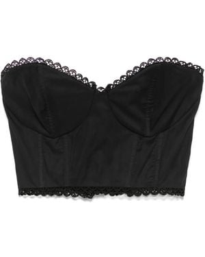 Charo Ruiz Matis Oberteil - Schwarz