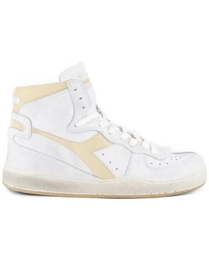 Diadora Mi Basket High-Top Sneakers - White