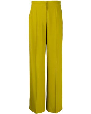 Alberta Ferretti Wide-Leg Trousers - Yellow