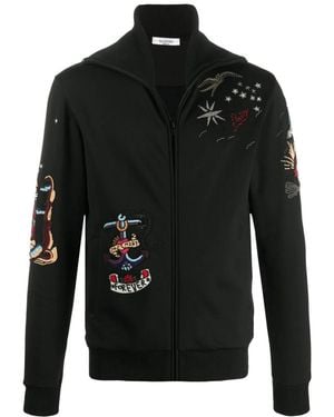 Valentino Garavani Embroidered Sweatshirt - Black