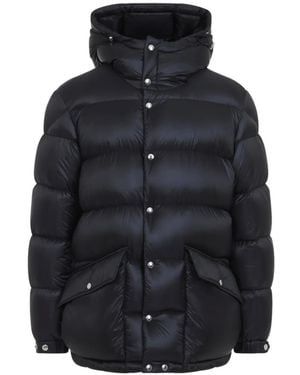 Moncler Orelith Hooded Quilted Parka - Blue