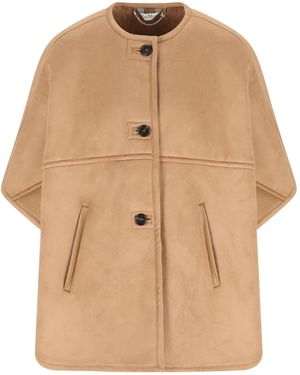 Max Mara ボタン ジャケット - ナチュラル