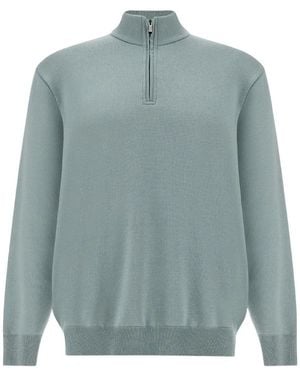 Paul & Shark Pullover Mit Reißverschluss - Blau