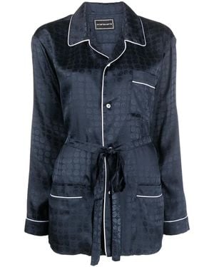 10 Corso Como Camicia Con Cintura - Blu