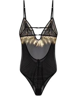DIESEL Body Mirea-Gft Con Efecto Metalizado - Negro