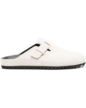 Officine Creative Leather Slippers - White