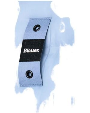 Blauer Gesteppte Ellis Kapuzenjacke - Blau