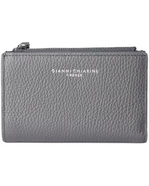 Gianni Chiarini Portemonnaie Mit Logo-Print - Grau