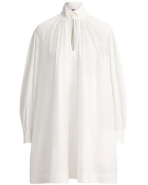 Polo Ralph Lauren Robe Courte Sigrid - Blanc