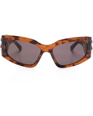 Balenciaga Bossy Cat Sunglasses - Brown