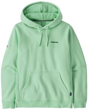 Patagonia Hoodie Met Geborduurd Logo - Groen