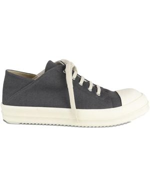 Rick Owens Lace-Up Sneakers - Black