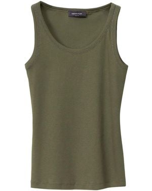 Fabiana Filippi Racerback Jersey Tank Top - Green