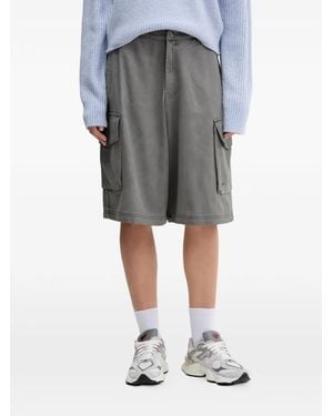 adidas Cargo-Pocket Shorts - Gray