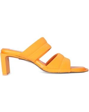 Miista Strap Heeled Sandals - Orange
