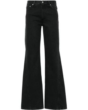 A.P.C. ミッドライズ ストレートジーンズ - ブラック