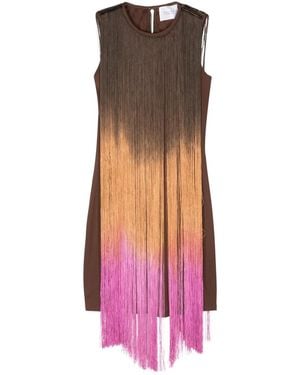 Galvan London Vestido Corto Mobilia - Rosa