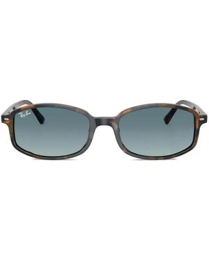 Ray-Ban Tortoiseshell Rectangle Sunglasses - Grey