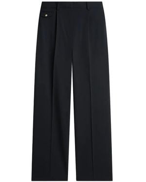 Tommy Hilfiger Button-Embellished Pants - Black