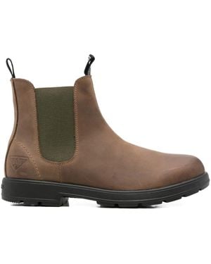 Docksteps Leather Chelsea Boots - Brown