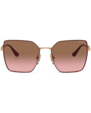 Vogue Eyewear Oversize-Frame Sunglasses - Brown