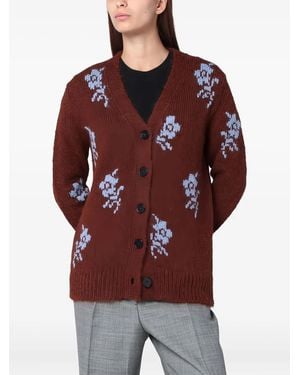 Jil Sander Cardigans - Rojo