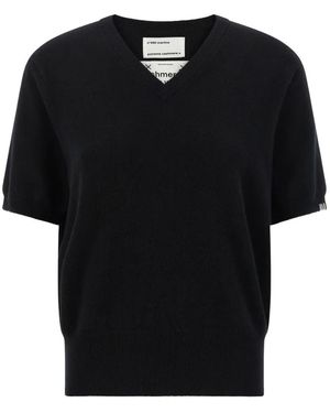 Extreme Cashmere Martina Trui Met V-Hals - Zwart