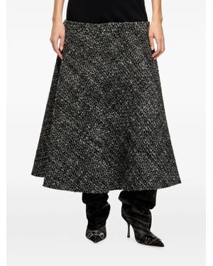 DIESEL Midi O-Grace Skirt - Black