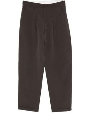 RANRA Pleated Pants - Gray