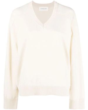 ARMARIUM Pullover Mit V-Ausschnitt - Weiß