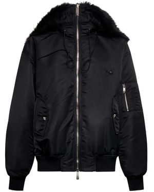 John Richmond Jack Met Getextureerde Kraag - Blauw