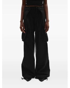 Ann Demeulemeester Fressa カーゴパンツ - ブラック