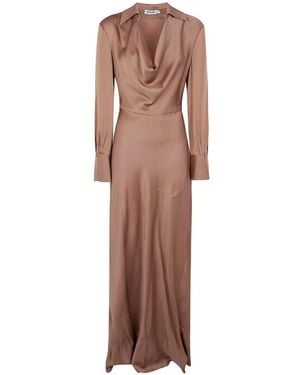 Jonathan Simkhai Adelle Long-Sleeved Maxi Dress - Natural