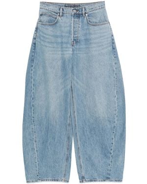 Alexander Wang ビジュートリム ワイドジーンズ - ブルー